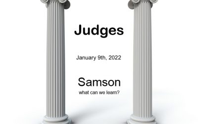 Judges – January 23rd Message